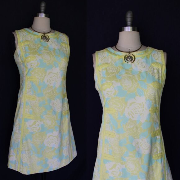 Lilly Pulitzer Dresses & Skirts - The Lilly Pulitzer vintage floral tunic mod 60s dress Jackie O scooter shift S